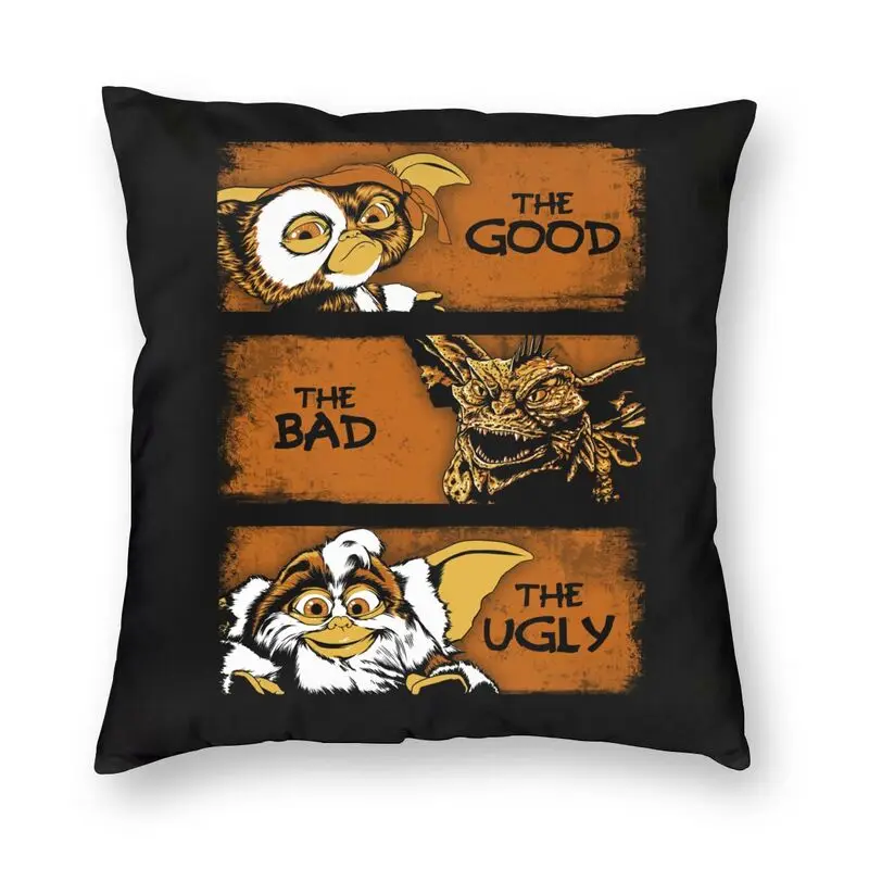 

Скандинавская вещица в стиле 80-х фильмов Mogwai, ужас, ретро, научная фантастика, наволочка из полиэстера, наволочка для украшения дома