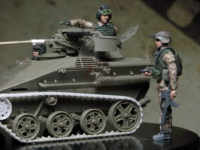 1/35 модельная фигурка из смолы разобранный Неокрашенный набор X314 (без