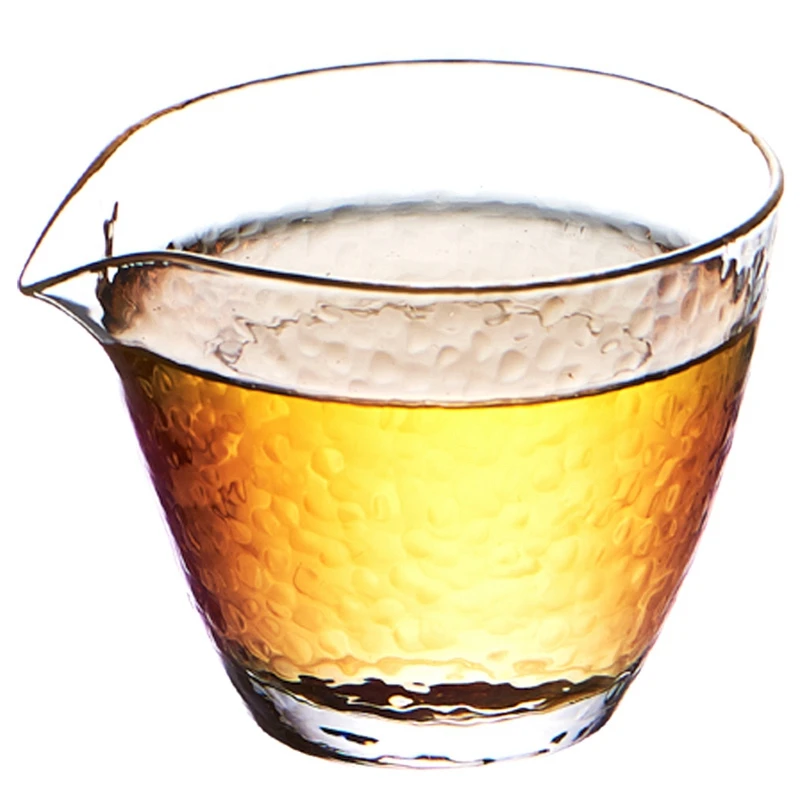 Японский стиль термостойкая стеклянная чашка с чайной протечкой утолщенный