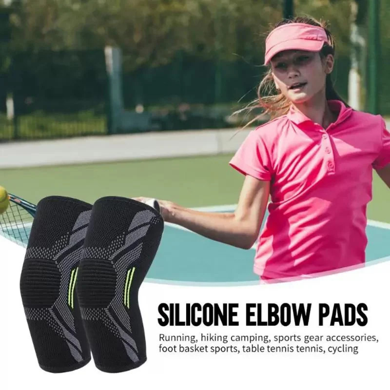 

Профессиональный спортивный бандаж на локти, защита рук, компрессионные налокотники, налокотники для тенниса, гольфа