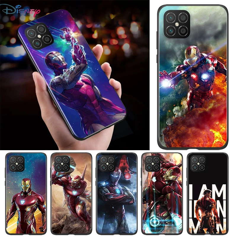 Силиконовый чехол с супергероями Железный человек для Huawei Nova 8 7 6 SE 7i 5T 5i 5Z 5 4E 4 3i 3E 3