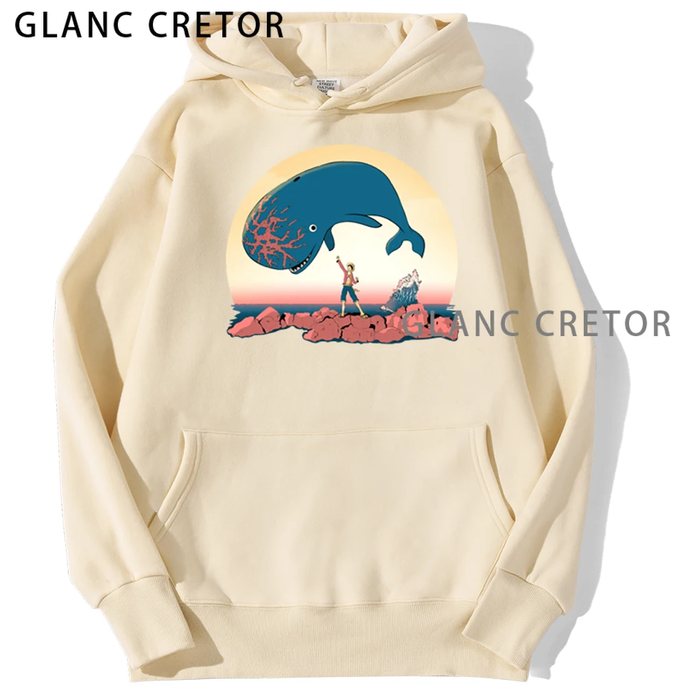 

2021 Anime One Piece hoodie for Men long Sleeve Anime Manga One Piece hoodie pullover Anime Hoody Streetwear Tops