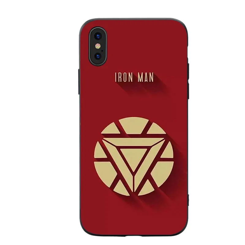 RKQ Hero Venom паук Железный человек мягкий силиконовый чехол для телефона iPhone 5S SE 6 6S 7 8