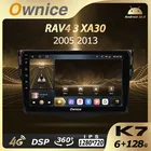 Ownice Android 10,0 K7 авто радио для Toyota RAV4 3 XA30 2005 2013 6G + 128G 8 ядро 360 панорама 5G Wi-Fi 4 аппарат не привязан к оператору сотовой связи 1280*720