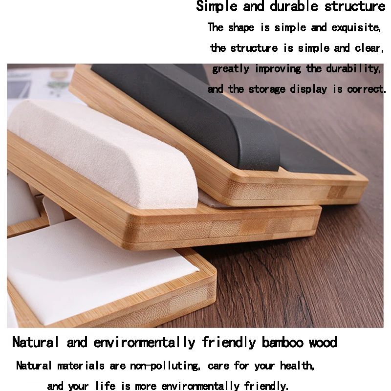 Изделия из бамбука и дерева украшения реквизит Дисплей стойки простой High-end