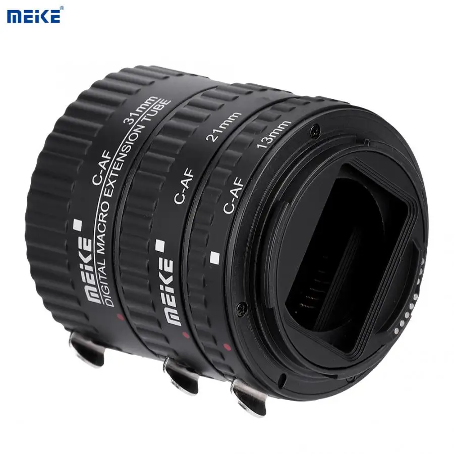 

MK-C-AF Auto Focusing Macro Extension Lens Adapter Tube Rings Set for Canon EF/EF-S Mount DSLR Macro Lens Ring