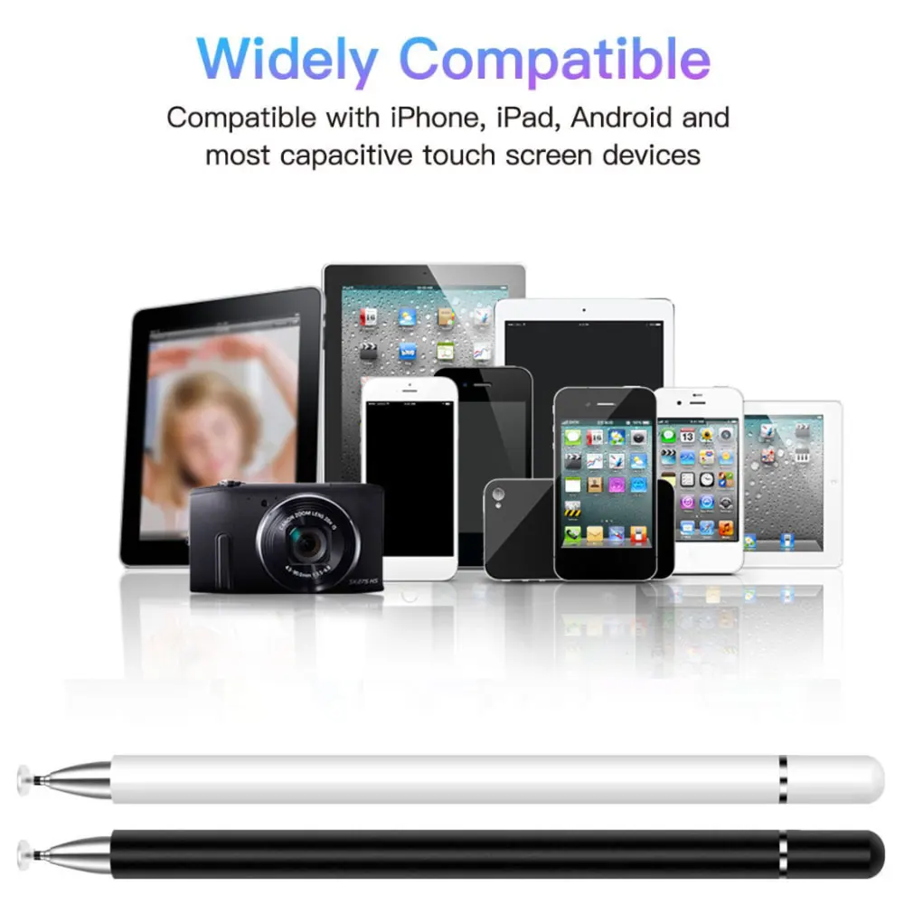 mobile phone tablet capacitive pen drawing office game portable smooth writing drawing without charging free global shipping