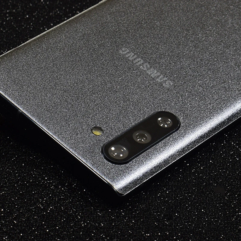 Для samsung Galaxy Note 10/10 + плюс задняя крышка из углеродного волокна/наклейка для