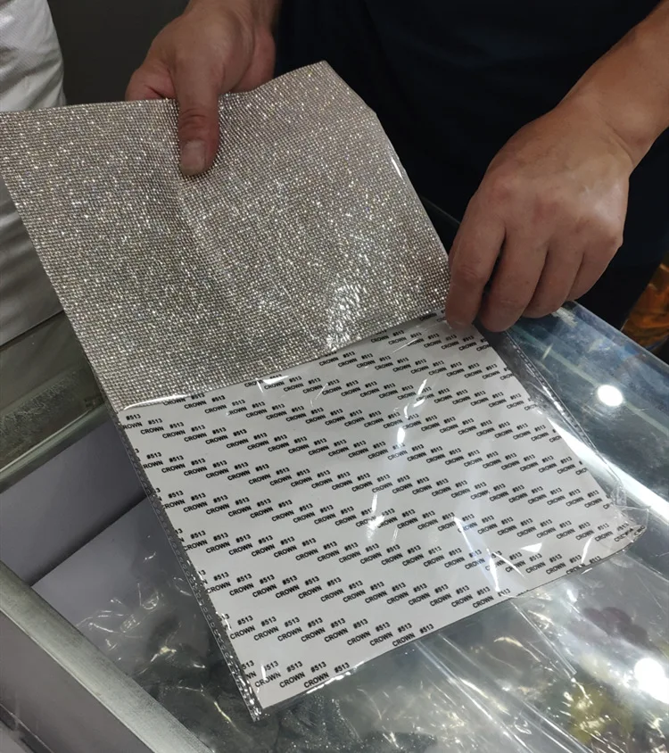 Наклейка Стразы для стекла лист отделка хрустальные наклейки Аппликация из