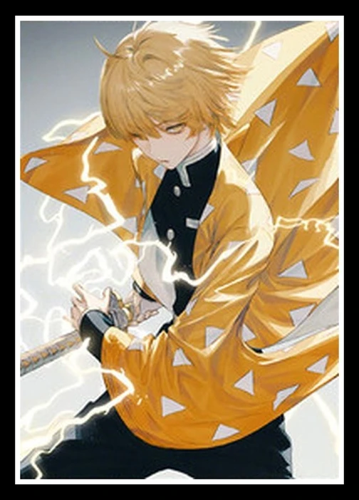 Постер на стену в стиле ретро с изображением рассекающего демонов | Дом и сад