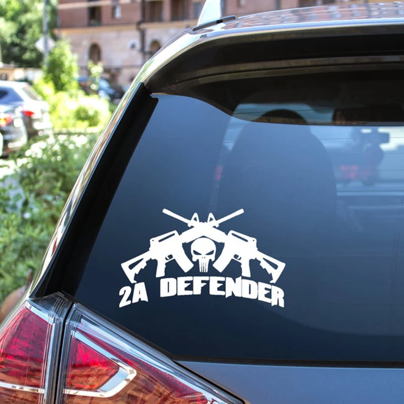 Черная/Серебристая защитная виниловая наклейка забавная патриотическая