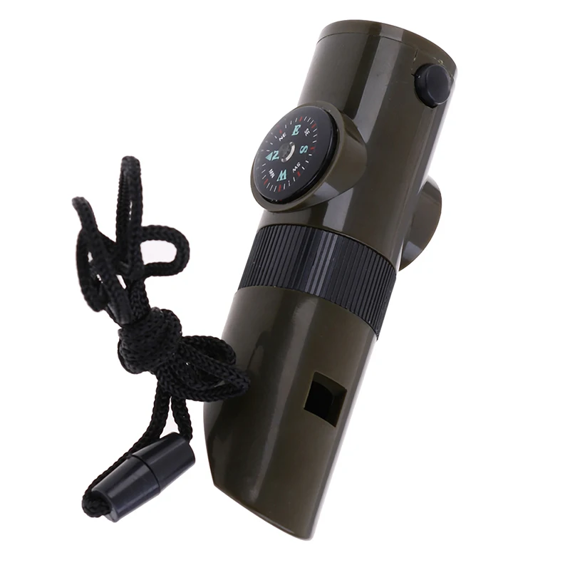 

1 шт. 7 в 1 Многофункциональный светодиодный фонарик для выживания