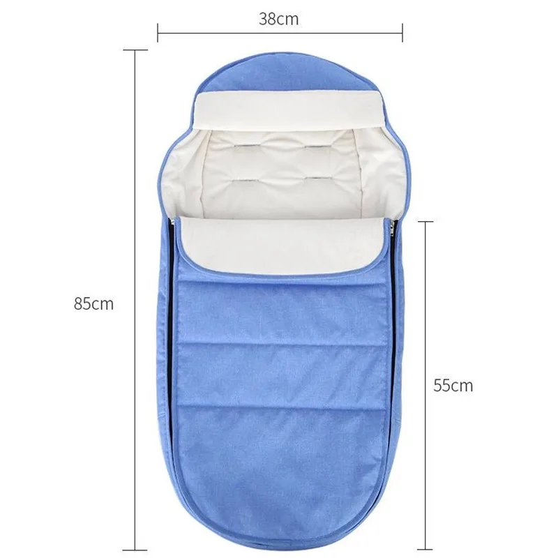Детский спальный мешок теплый Footmuff Anti-kicking Sleep Sack nest матрас ножка крышка Младенческая пеленка конверт коляска аксессуары муфта для коляски