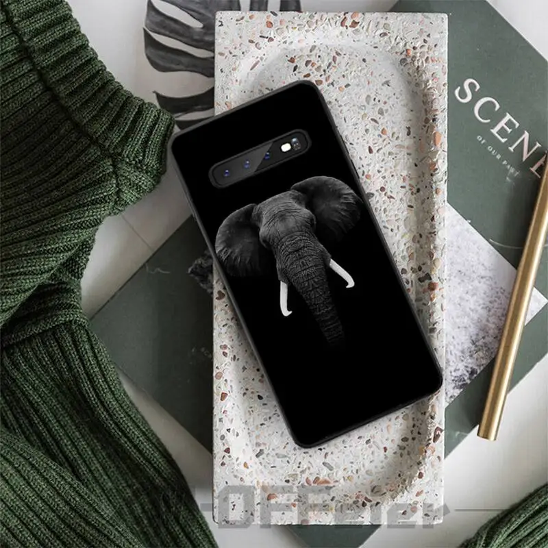 

Elephant nature Phone Case case coque samsung galaxy S7 S8 S9 S10e S20 PLUS Note 10 Pro PLUS LITE NOTE 20 UITRA
