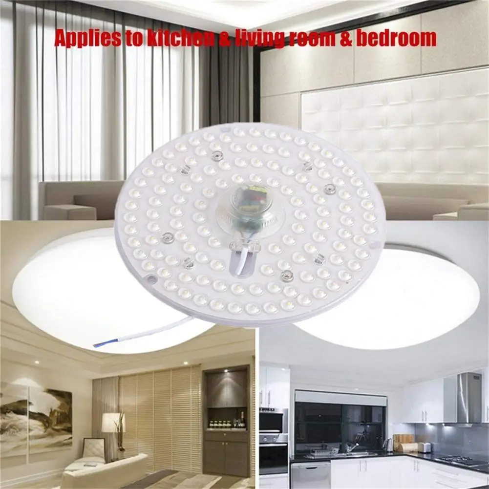 

220V LED Ceiling Light Round Disc Light Replacement Ceiling Light Source For Home Office 24W