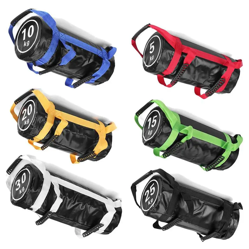 Тренировочная сумка для подъема гирь 5-30 кг болгарская для бокса, фитнеса и физического тренинга, многозадачная с высокой интенсивностью упражнений.