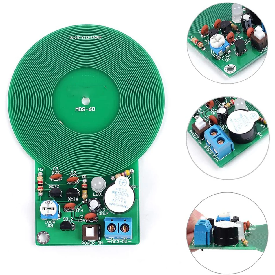 Комплект металлоискателя IS электронный комплект сделай сам 3 5 в постоянного тока