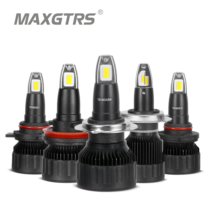 2X Автомобильная фара H4 Led Mini H7 H8 светодиодный H1 H11 противотуманная HB3 9005 HB4 9006 12 В 72
