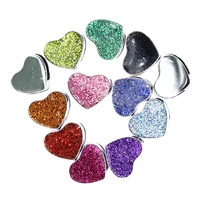 8mm slide charms heart 10pcs wholesales internal diameter 8mm fit 8mm band free shipping