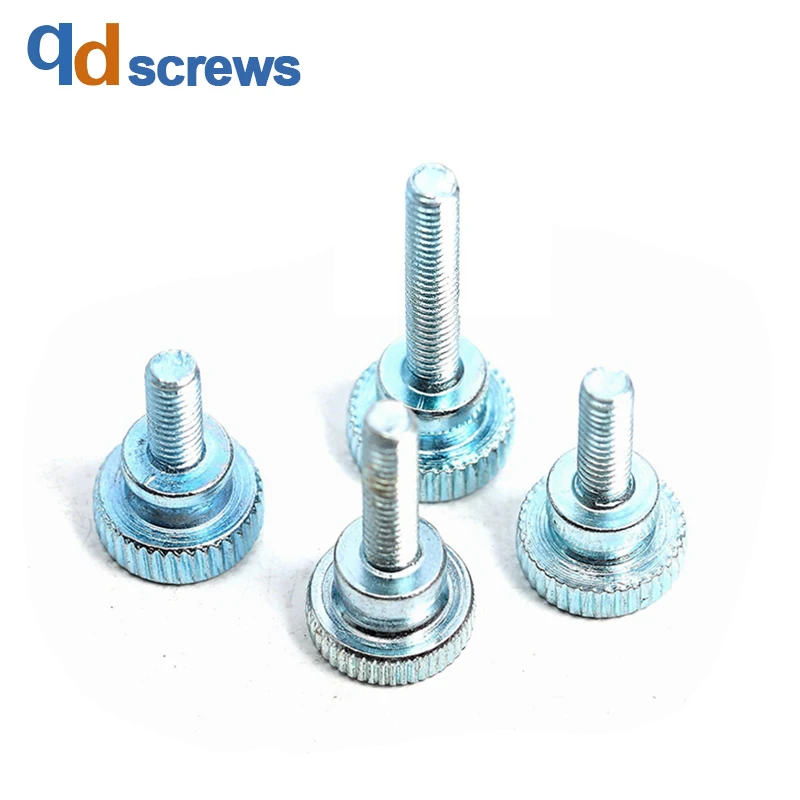 4 8 M3M4M5 ручной скрученный двухступенчатый винт с рифленой головкой GB834-1988 |