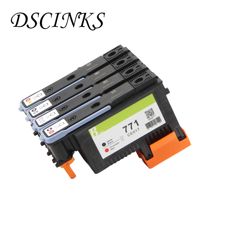 

4 color For HP 771 DesignJet Printhead CE017A CE018A CE019A CE020A Print Head For HP Designjet Z6200 Z6600 Z6800 Printer Head