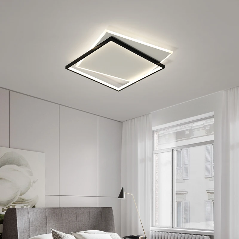 Минималистичный декор люстры для спальни современные домашние круглые