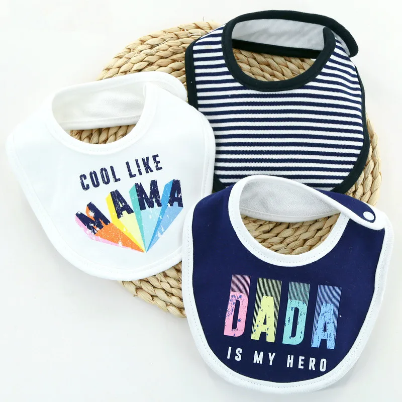 

Baby bibs New disign baby newborn Animal Unisex 0-3Y baby accessories Cotton Baby bibs for children