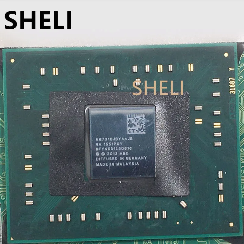 SHELI для Lenovo S41-75 материнская плата ноутбука A10-8700 2GB LT415 14235-1 448.03N04.0011 протестирована