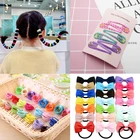 1 компл., модные аксессуары для волос для женщин и девочек, милые красочные милые заколки для волос, милые заколки для волос, заколки, эластичные резинки, завязка, жвачка