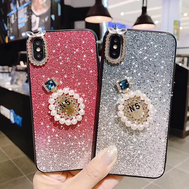 Роскошные брендовые чехлы для телефонов с духами чехол iphone X XR XS MAX 6 6s 7 8 Plus