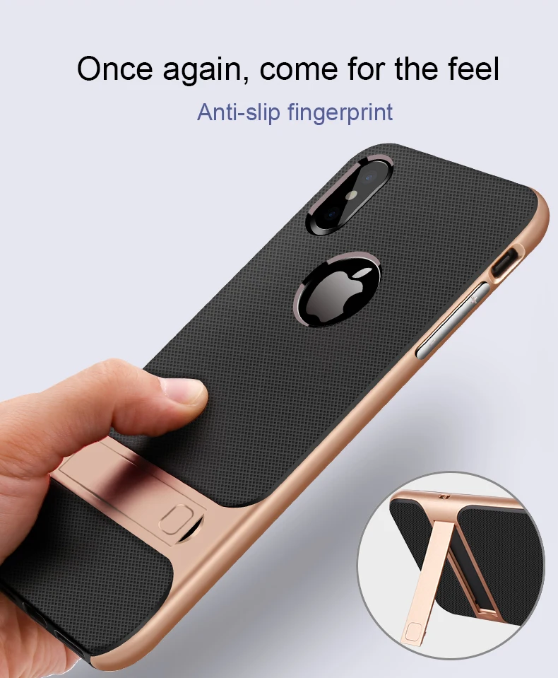 Для iPhone 11 Pro Max Чехлы ударопрочный чехол из смешанных материалов задняя крышка Подставка для Apple iPhone XR X Xs 6 6s s 7 8+ Plus Полный чехол для телефона