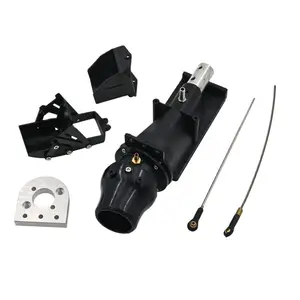 Струйный лодочный насос 28 мм, водяной Thruster, спрей, упоры, 3 лопасти, пропеллеры с движущейся обратной функцией для DIY RC модель лодки