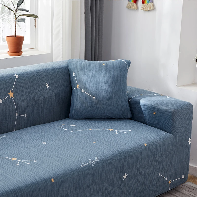 

XaXa High Elastic Living Room Sofa Cover Lattice Corner Chair Sofa Slipcover Home Decoration 1/2/3/4 Seat Covers