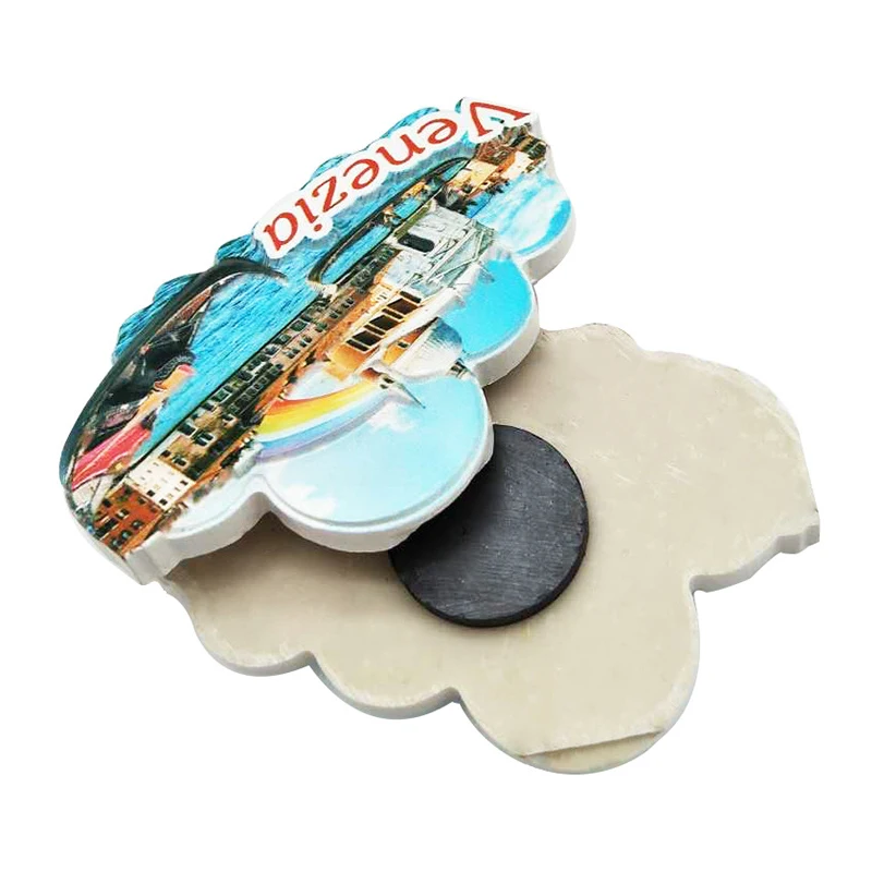 Сувенирные магниты на холодильник кантри Париж резиновая наклейка путешествия