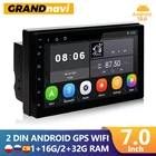 Автомагнитола GRAND, 2 Din, Android 10, GPS, мультимедийный видеоплеер 2.5D, навигация, Bluetooth, GPS, карта для Volkswagen, Nissan, Hyundai, Kia