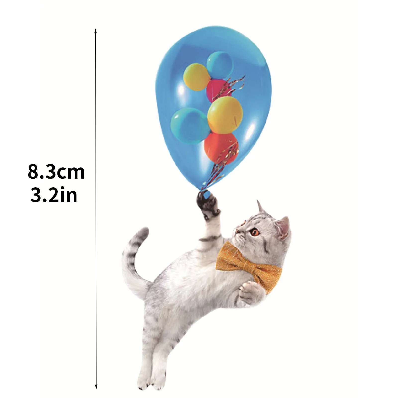 Креативная подвеска в виде летающего кота украшения для автомобильного рюкзака