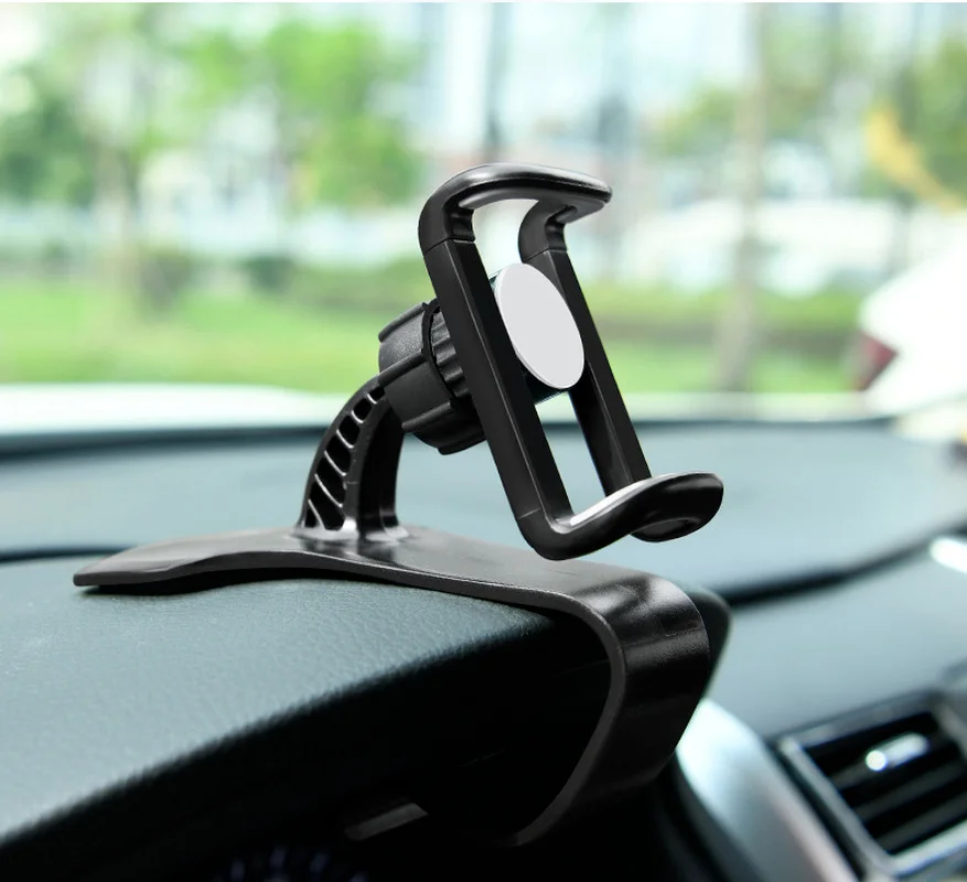 car phone holder dashboard sun visor clip mount spring snaps stand 360 rotation auto universal gps mobile phone bracket free global shipping