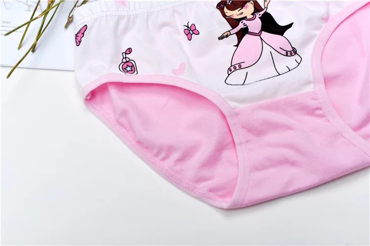 4 шт./Лот хлопковые трусы для девочек|Трусики| |