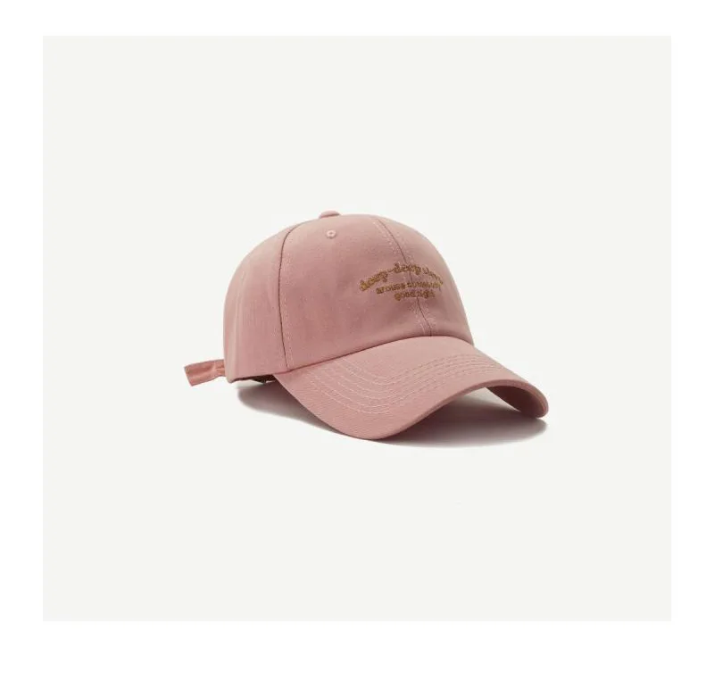 

Weishang009 Autumn Women's Cotton Baseball Caps New Man Letter Embroidery Snapbacks Hat Hip Hop Golf Has Bone Gorros