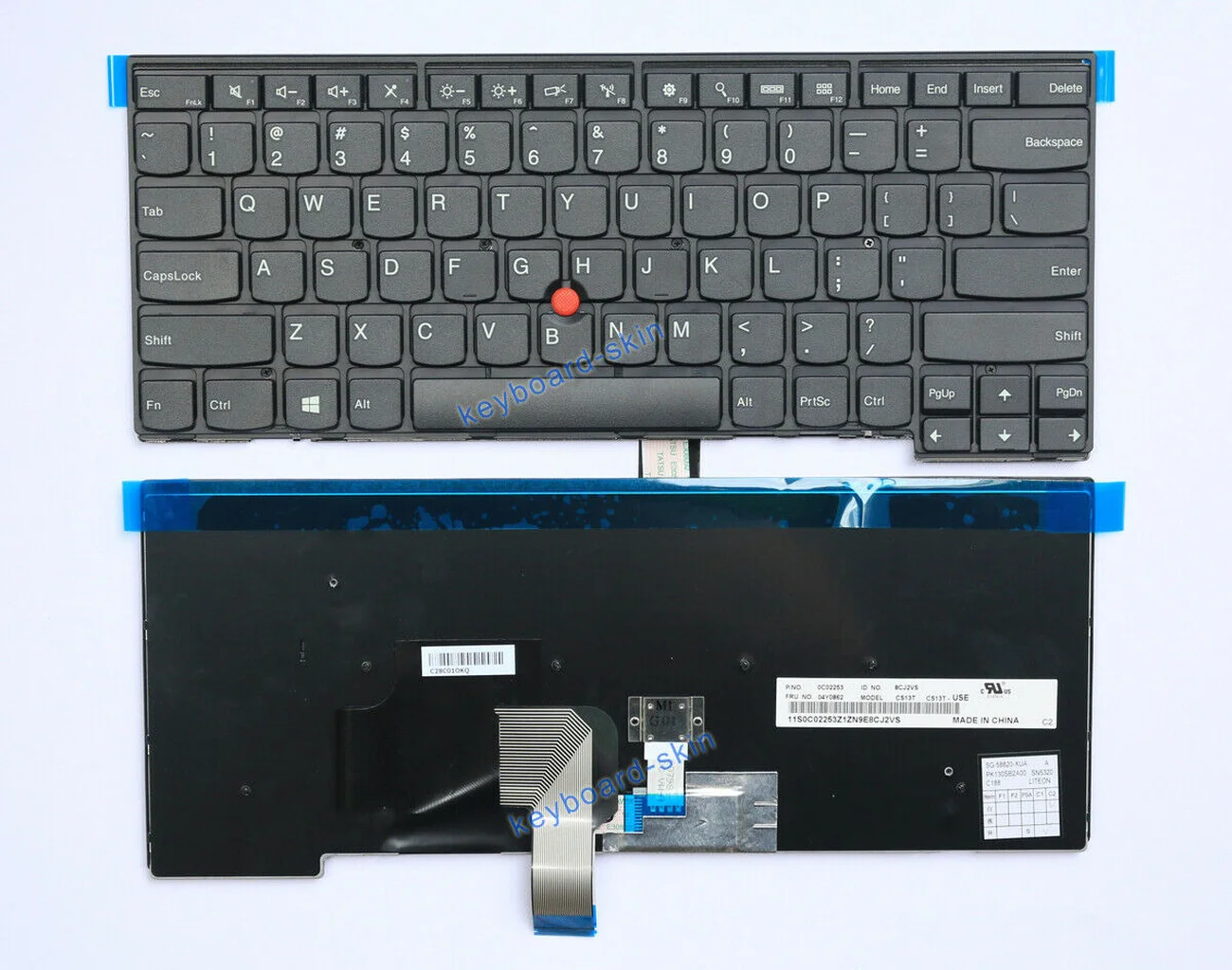 Новая английская клавиатура без подсветки для ноутбука lenovo IBM Thinkpad E431 E440 04Y0862 0C02253 04Y0824 0C02215