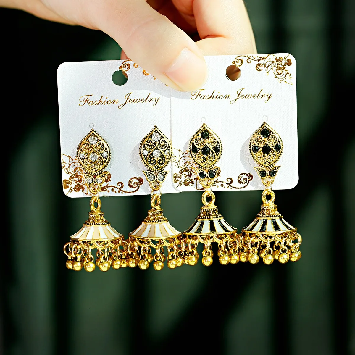 

Vintage Dangle Earring Set Indian Jewelry Pendant Earrings For Womens Accessories Hanging Girls Jewelry New Year Gift Aesthetic