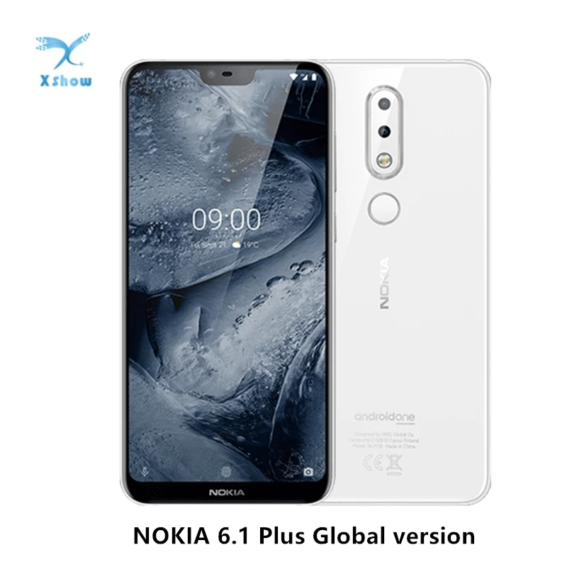 Смартфон Nokia 6.1 Plus 4+64 Гб 16 Мп 3060 мАч Snapdragon 636 Android|Смартфоны| |