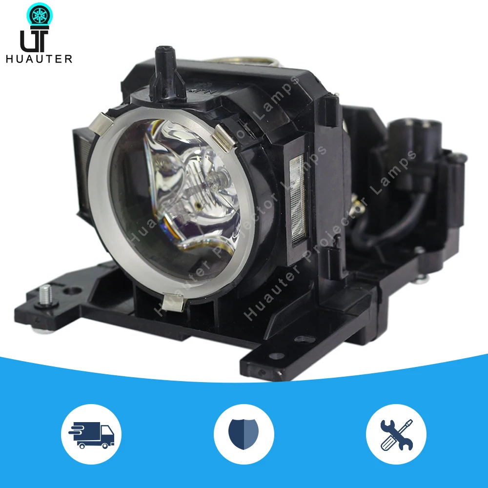 Compatible DT00911 Projector Lamp with housing for Hitachi CP-WX401/CP-WX410/CP-X201/CP-X206/CP-X301/CP-X306/CP-X401/CP-X450 |