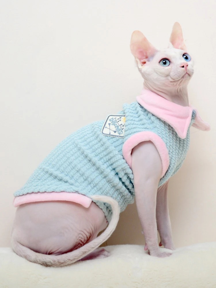 Одежда для домашних питомцев теплый свитер кошек и собак джемпер с капюшоном