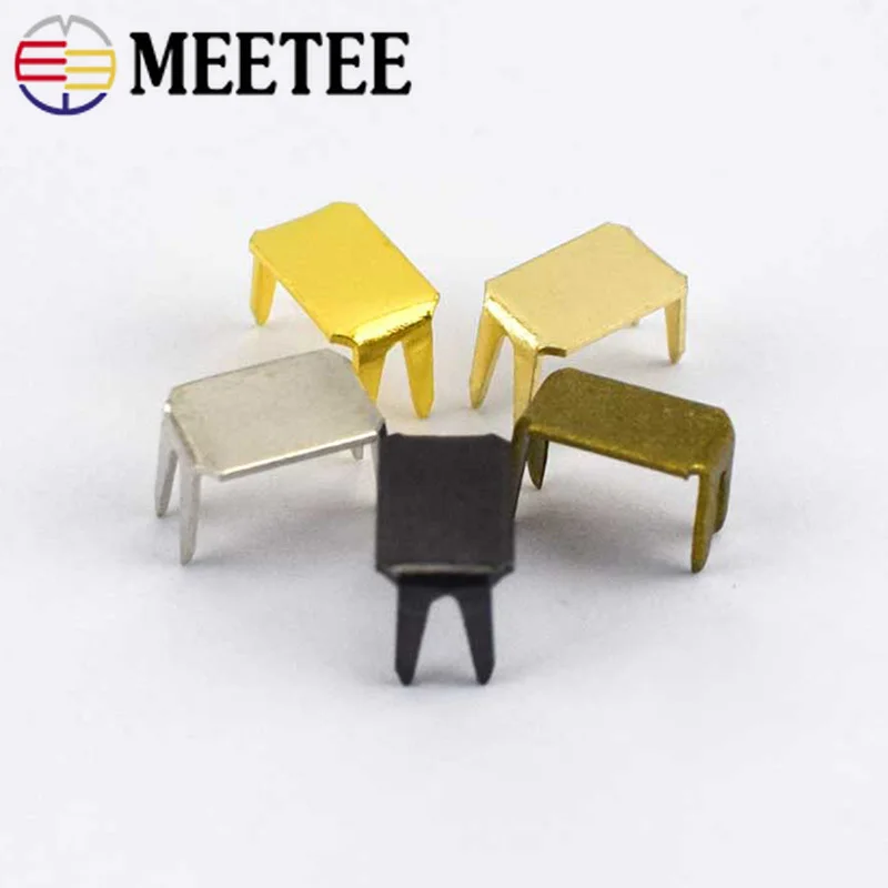 Meetee Нескользящие металлические заглушки на молнии замки для 3 #5 #8 #10 # Zipps набор