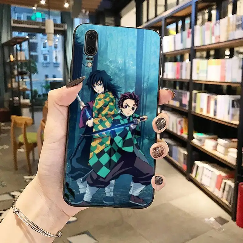 

anime Demon Slayer Kimetsu no Yaiba Phone Case For Huawei honor Mate P 10 20 30 40 Pro 10i 9 10 20 8 x Lite