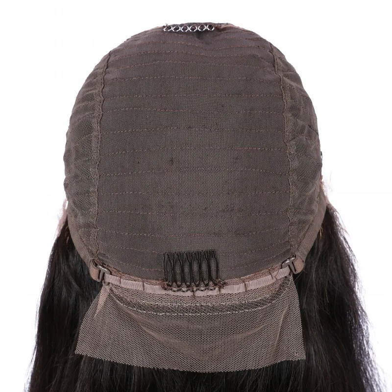 Yeahwigs 150% 13*6 парики шнурка короткий Боб перуанские волосы remy могут быть окрашены передние человеческие волосы парики предварительно сорванные отбеленные узлы