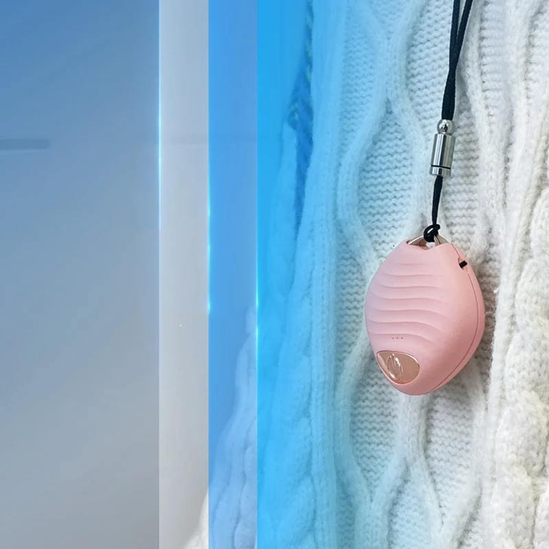 

Personal Air Purifier Necklace Wearable, Portable Air Purifier for Home Negative Ion USB Rechargeable, Random Color
