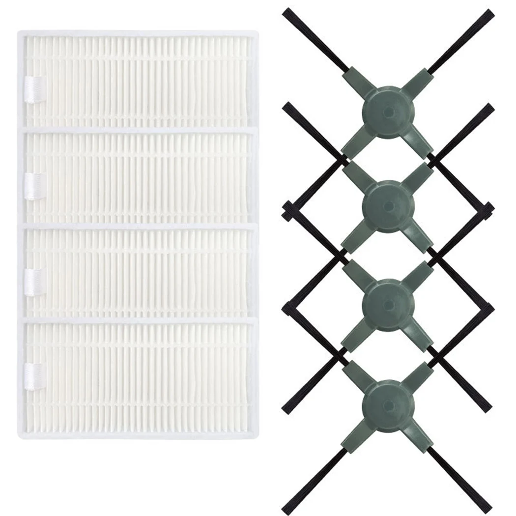 Side Brush+Filters Kit For Proscenic Pro-COCO SMART 680T Vacuum Cleaner Parts Household Cleaning Tool Corner Brush Filter Part | Дом и сад