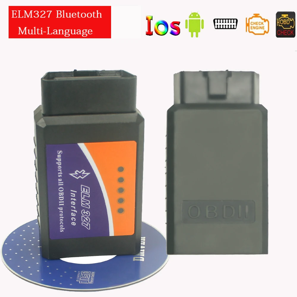 ELM327 V1.5 OBD2 Bluetooth/WIFI диагностический инструмент для Dodge Charger 2006 2010/Roll/Viper/RAM 1500 2500 3500/SRT